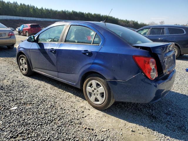 1G1JA5SH1E4207698 - 2014 CHEVROLET SONIC LS BLUE photo 2