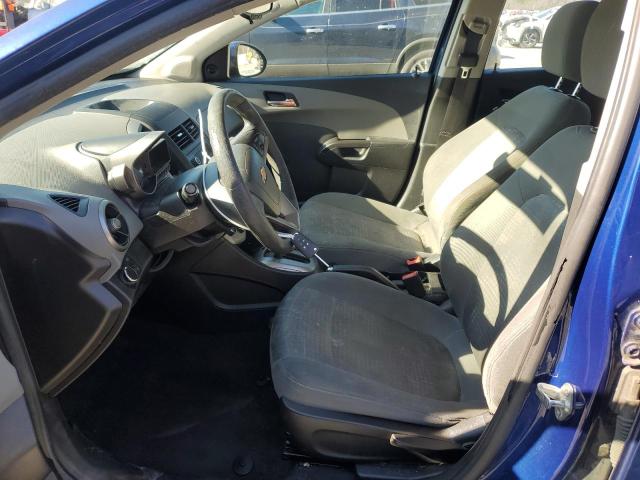 1G1JA5SH1E4207698 - 2014 CHEVROLET SONIC LS BLUE photo 7