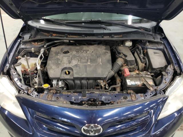 2T1BU4EE2CC857584 - 2012 TOYT COROLLA BASE أزرق صورة 11