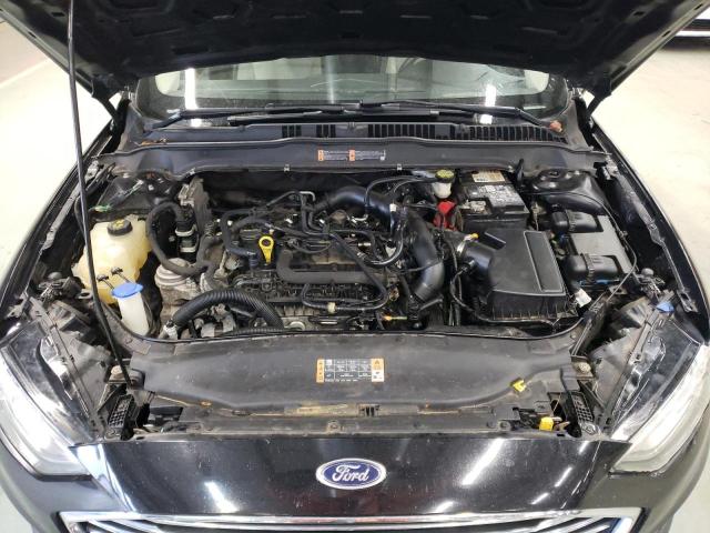 3FA6P0HD6KR156906 - 2019 FORD FUSION SE CHARCOAL photo 11