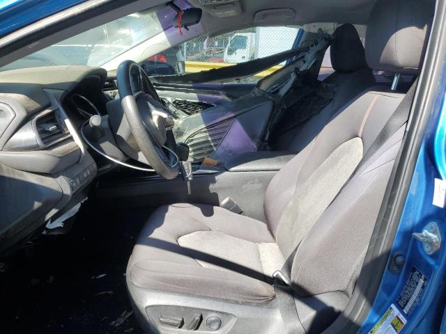 4T1B11HK7KU264700 - 2019 TOYOTA CAMRY L ლურჯი ფოტო 7