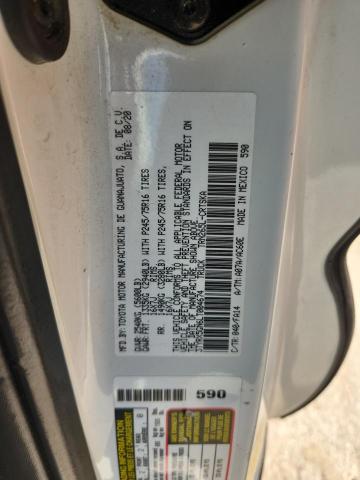 3TYRX5GN6LT004674 - 2020 TOYOTA TACOMA ACCESS CAB Beyaz fotoğraf 12