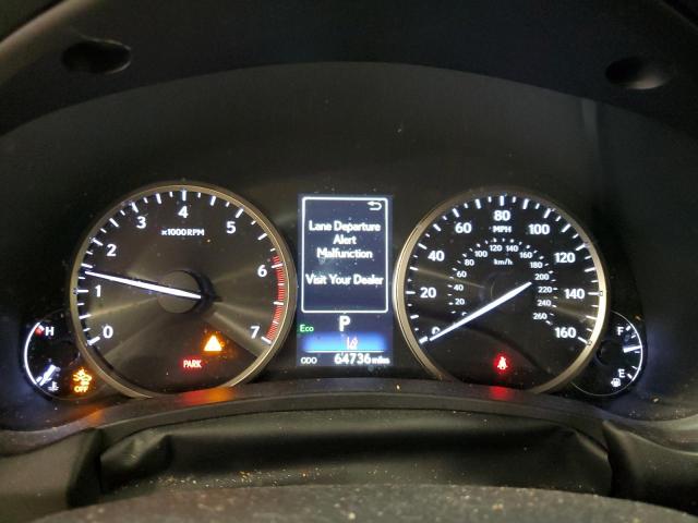 JTJBARBZ0K2215503 - 2019 LEXUS NX 300 BASE შავი ფოტო 9