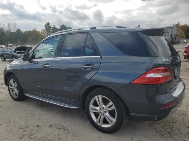4JGDA5HB4FA550804 - 2015 MERCEDES-BENZ ML 350 4MATIC GRAY photo 2