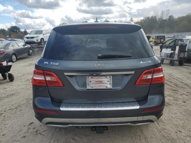 4JGDA5HB4FA550804 - 2015 MERCEDES-BENZ ML 350 4MATIC GRAY photo 6