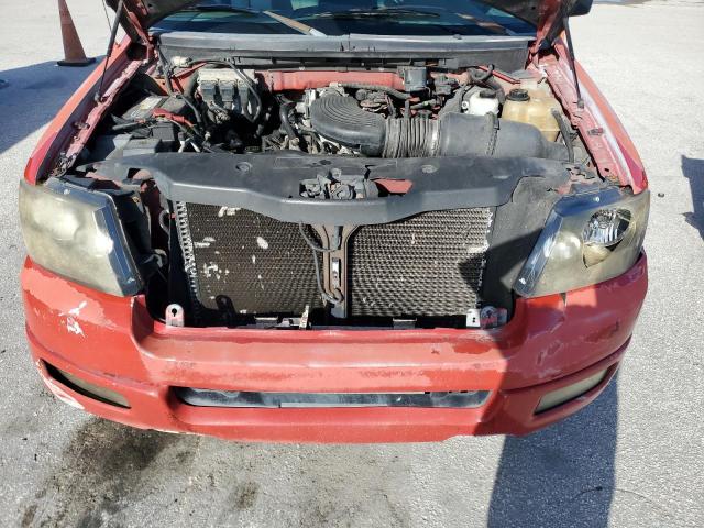 1FTRX02W35KB81871 - 2005 FORD F150 红色 照片 11