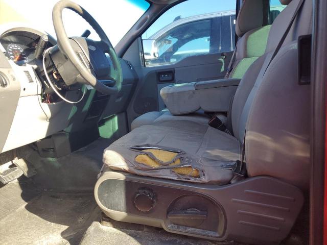 1FTRX02W35KB81871 - 2005 FORD F150 红色 照片 7