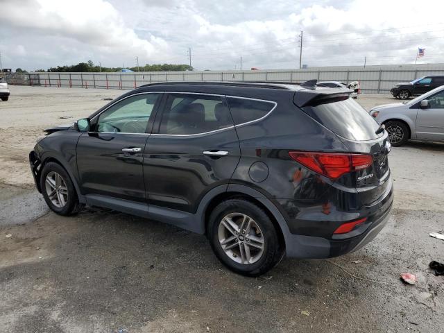 5NMZUDLB7HH041799 - 2017 HYUNDAI SANTA FE S BLACK photo 2
