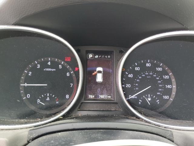 5NMZUDLB7HH041799 - 2017 HYUNDAI SANTA FE S BLACK photo 9