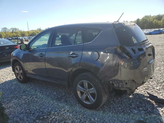 2T3RFREV2FW301677 - 2015 TOYOTA RAV4 XLE GRAY photo 2