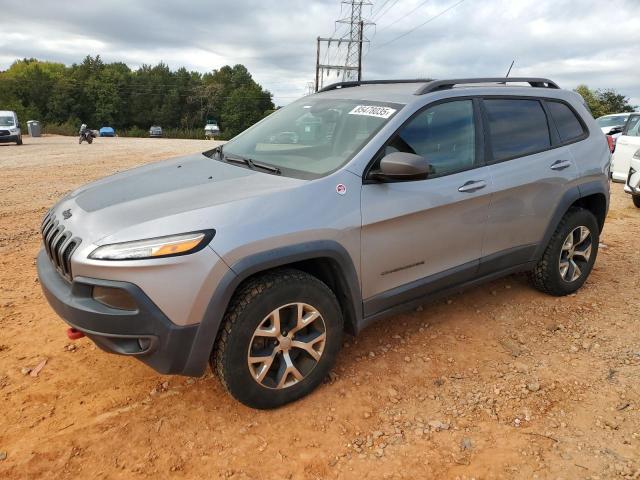 1C4PJMBS3EW212364 - 2014 JEEP CHEROKEE TRAILHAWK SILVER photo 1