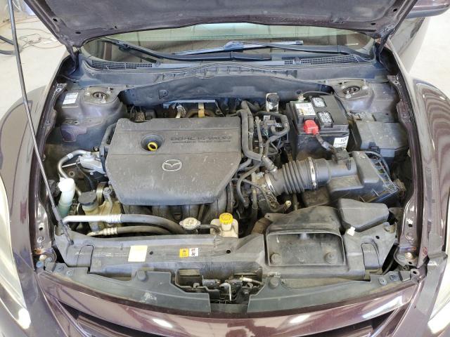 1YVHZ8CH1B5M02361 - 2011 MAZDA 6 I BLACK photo 11