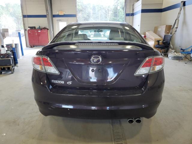 1YVHZ8CH1B5M02361 - 2011 MAZDA 6 I BLACK photo 6