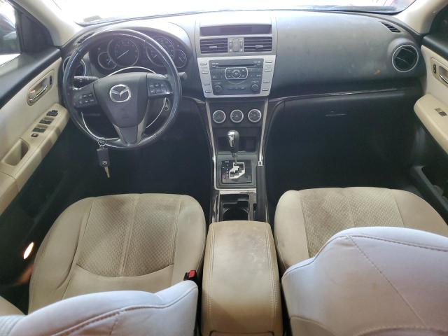 1YVHZ8CH1B5M02361 - 2011 MAZDA 6 I BLACK photo 8