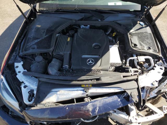 55SWF4KB0GU102939 - 2016 MERCEDES-BENZ C 300 4MATIC BLUE photo 11