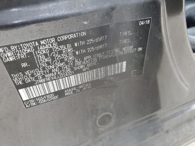 JTMBFREV4JJ224321 - 2018 TOYOTA RAV4 LE Qara foto 13