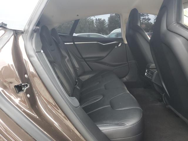 5YJSA1H19EFP32550 - 2014 TESLA MODEL S BROWN photo 10