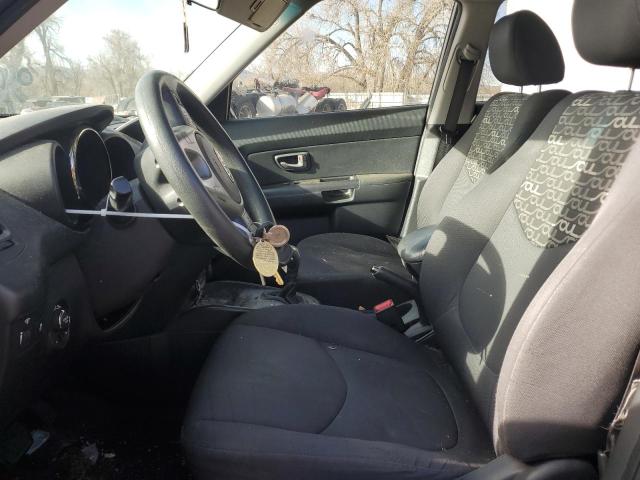 KNDJT2A28B7228085 - 2011 KIA SOUL + GRAY photo 7