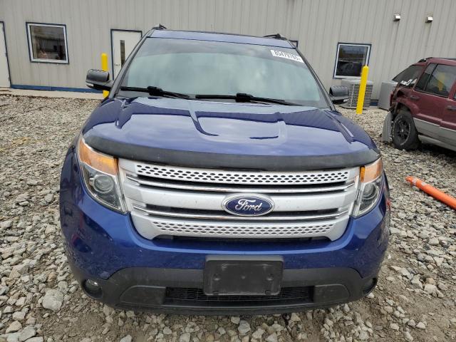 1FM5K8D82FGC59731 - 2015 FORD EXPLORER XLT ლურჯი ფოტო 5