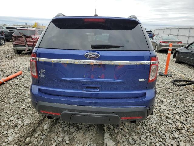 1FM5K8D82FGC59731 - 2015 FORD EXPLORER XLT ლურჯი ფოტო 6