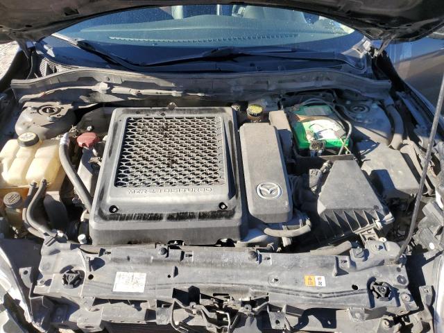 JM1BL1L32C1605227 - 2012 MAZDA SPEED 3 BLACK photo 11