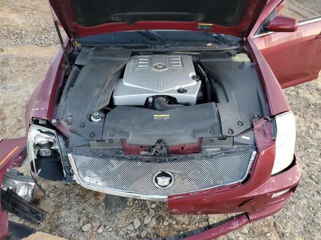 1G6DW677560127408 - 2006 CADILLAC STS BURGUNDY photo 11