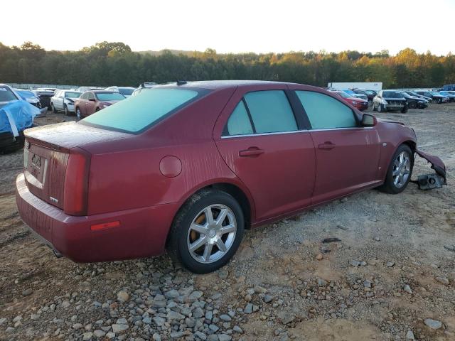 1G6DW677560127408 - 2006 CADILLAC STS BURGUNDY photo 3
