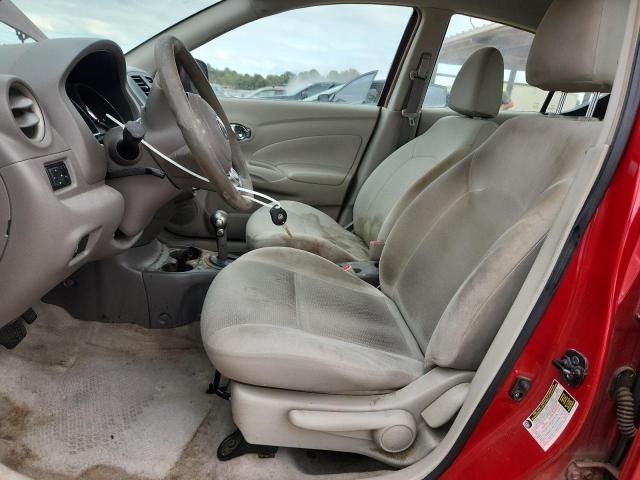3N1CN7AP0DL888571 - 2013 NISSAN VERSA S RED photo 7