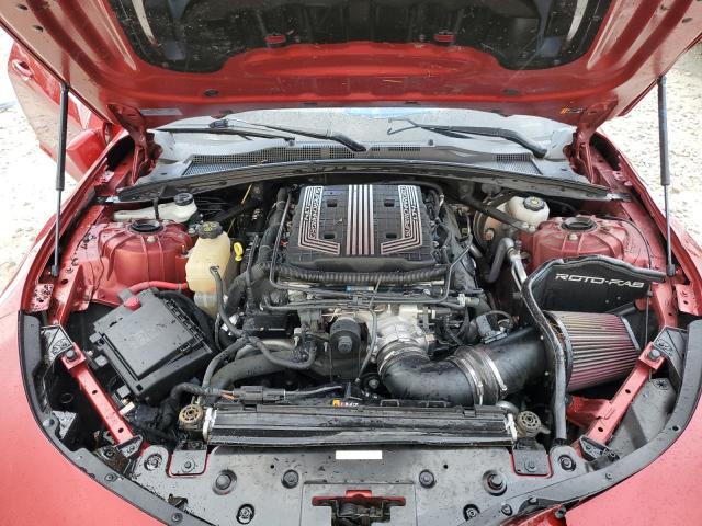 1G1FK1R68N0107153 - 2022 CHEVROLET CAMARO ZL1 BURGUNDY photo 11