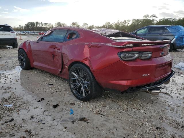 1G1FK1R68N0107153 - 2022 CHEVROLET CAMARO ZL1 BURGUNDY photo 2