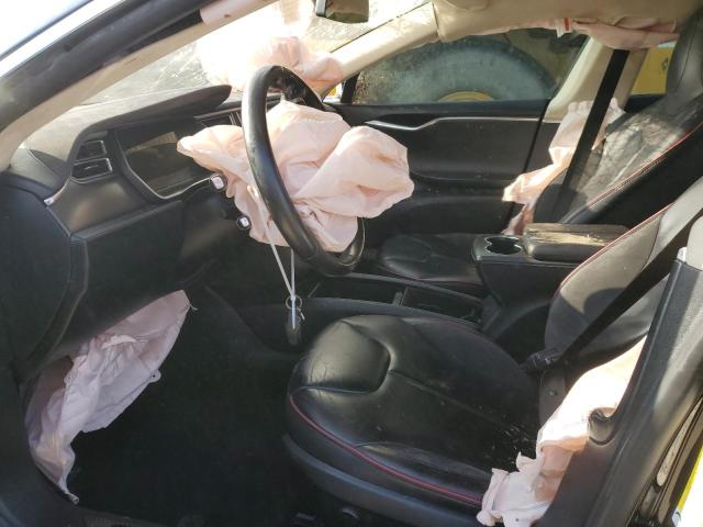 5YJSA1H21EFP63994 - 2014 TESLA MODEL S BLACK photo 7