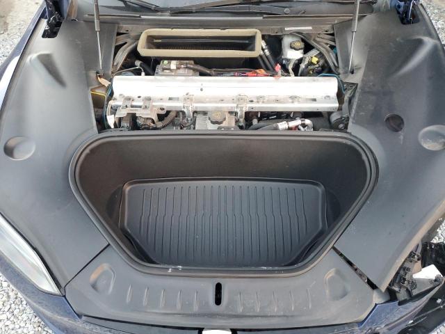 5YJSA1E50NF479268 - 2022 TESLA MODEL S BLUE photo 11