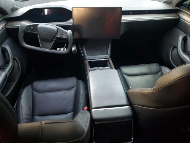 5YJSA1E50NF479268 - 2022 TESLA MODEL S BLUE photo 8