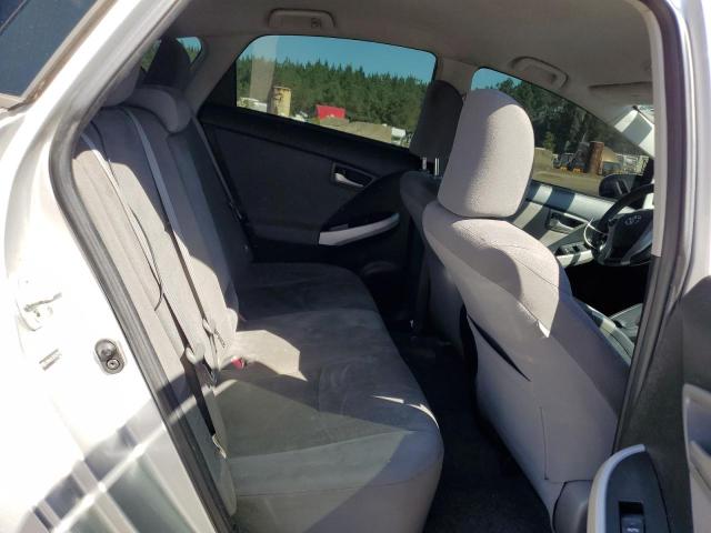 JTDKN3DU3C5421937 - 2012 TOYOTA PRIUS ვერცხლისფერი ფოტო 10