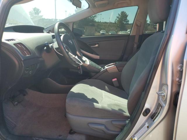 JTDKN3DU3C5421937 - 2012 TOYOTA PRIUS ვერცხლისფერი ფოტო 7