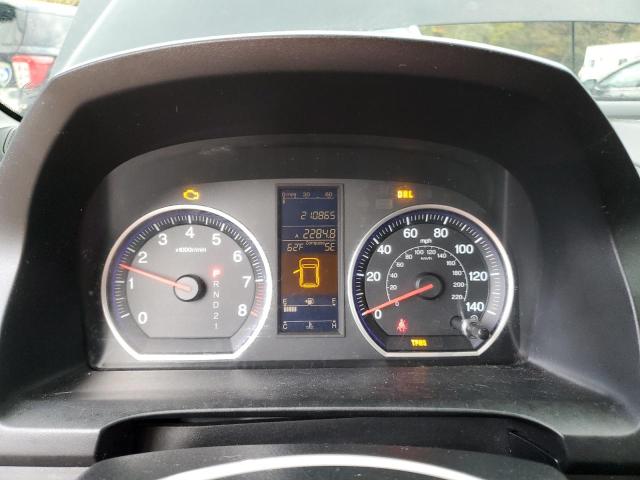 5J6RE3H79AL003534 - 2010 HONDA CR-V EXL BLACK photo 9