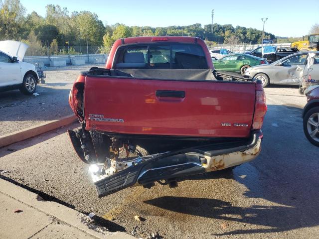 5TELU42N08Z511267 - 2008 TOYOTA TACOMA DOUBLE CAB BURGUNDY photo 6