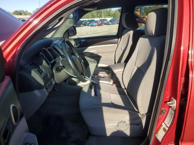 5TELU42N08Z511267 - 2008 TOYOTA TACOMA DOUBLE CAB BURGUNDY photo 7