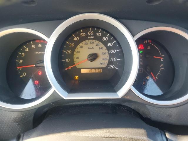 5TELU42N08Z511267 - 2008 TOYOTA TACOMA DOUBLE CAB BURGUNDY photo 9