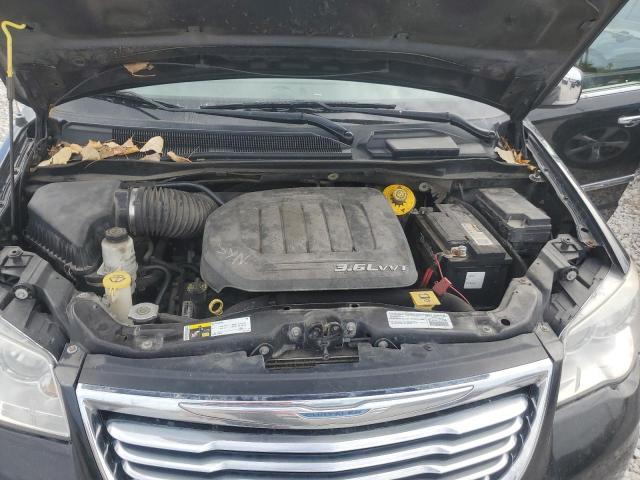 2C4RC1CG4FR514722 - 2015 CHRYSLER TOWN & COU TOURING L BLACK photo 12