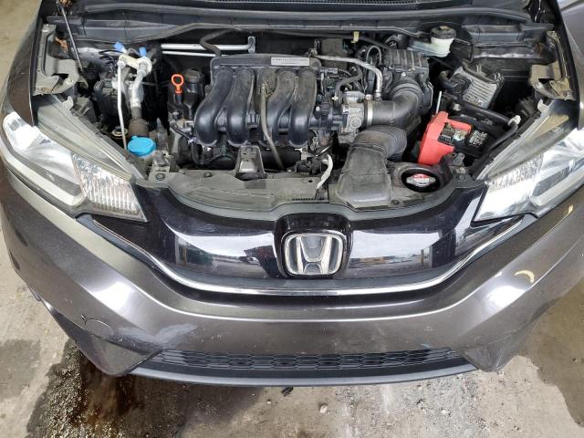 3HGGK5H85FM767009 - 2015 HONDA FIT EX GRAY photo 11