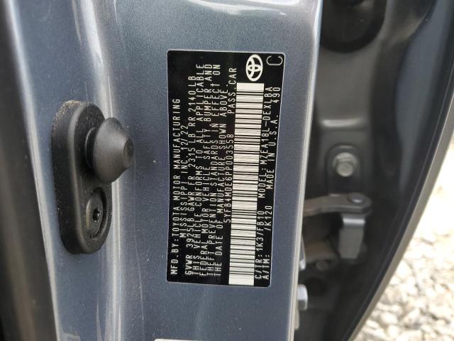 5YFB4MDE6PP003558 - 2023 TOYOTA COROLLA LE Bleu photo 12