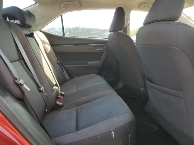 2T1BURHE0KC183202 - 2019 TOYOTA COROLLA L წითელი ფოტო 10