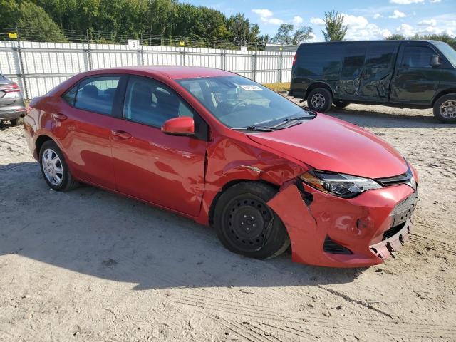 2T1BURHE0KC183202 - 2019 TOYOTA COROLLA L წითელი ფოტო 4