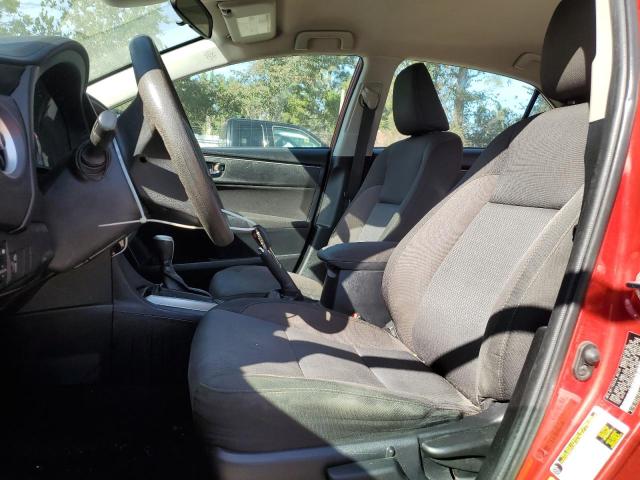 2T1BURHE0KC183202 - 2019 TOYOTA COROLLA L წითელი ფოტო 7