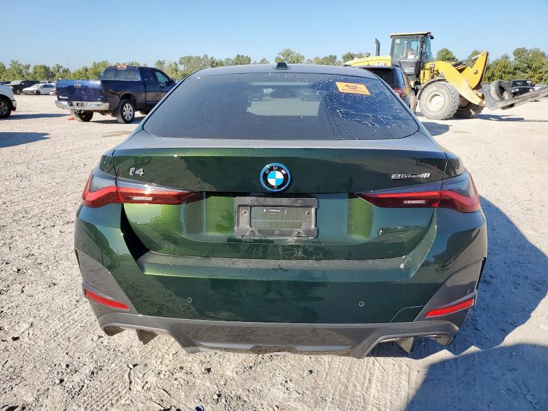 WBY73AW02RFR57337 - 2024 BMW I4 EDRIVE 40 GREEN photo 6