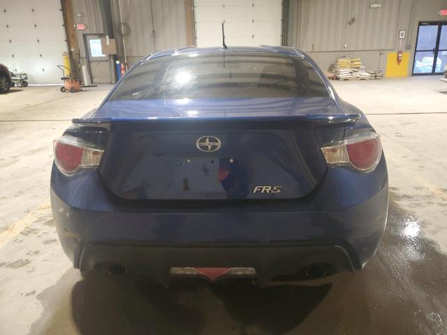 JF1ZNAA16E8710069 - 2014 TOYOTA SCION FR-S BLUE photo 6