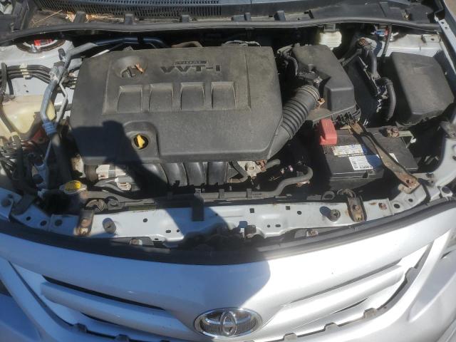 2T1BU4EE8DC976080 - 2013 TOYOTA COROLLA BASE 银色 照片 11