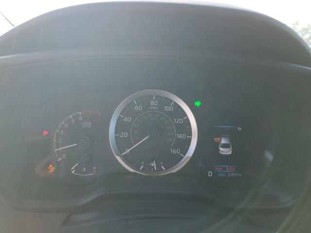 5YFEPMAE1MP228457 - 2021 TOYOTA COROLLA LE SILVER photo 9