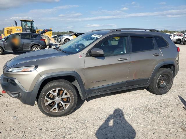 1C4PJMBS2GW293148 - 2016 JEEP CHEROKEE TRAILHAWK TAN photo 1